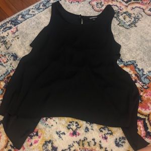 Black dress top